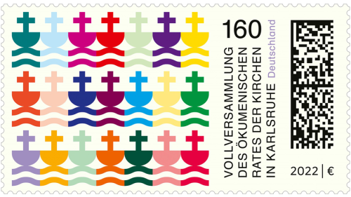 Briefmarke Vollversammlung ÖRK